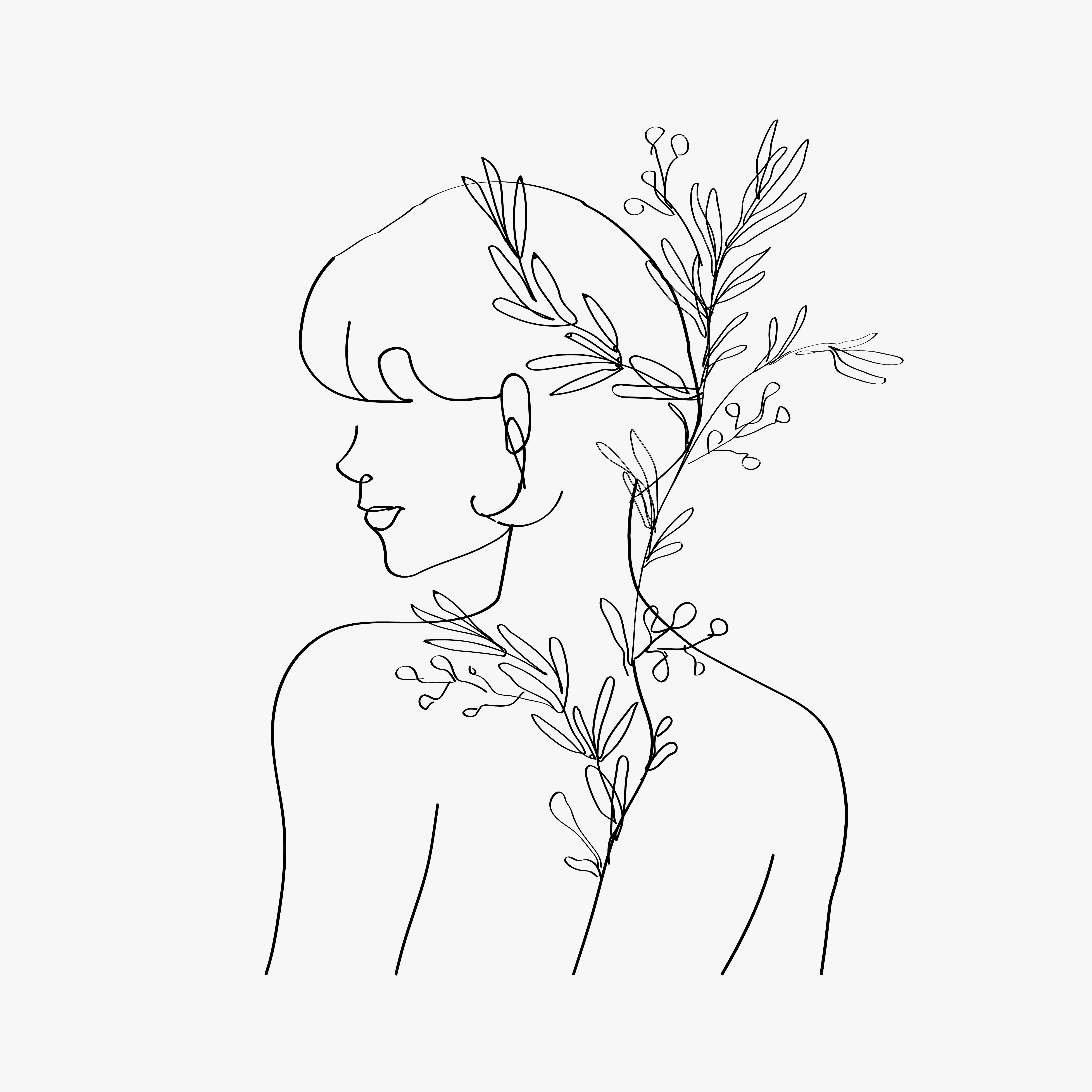 Illustration d'une auxiliaire de vie accompagnant une personne avec bienveillance